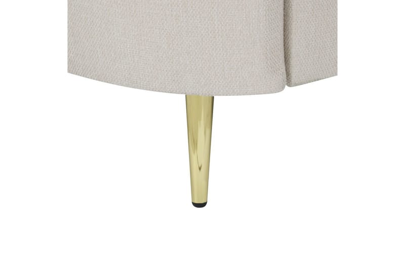 Fåtölj Trosa - Beige, guld - Möbler - Stolar & fåtöljer - Fåtölj