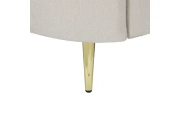 Fåtölj Trosa - Beige/guld - Möbler - Stolar & fåtöljer - Fåtölj