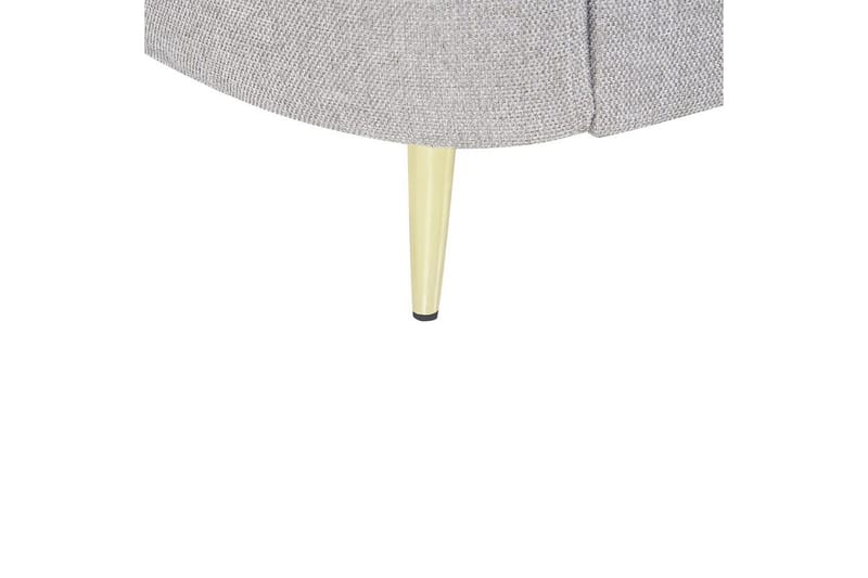 Fåtölj Trosa - Grå, guld - Möbler - Stolar & fåtöljer - Fåtölj