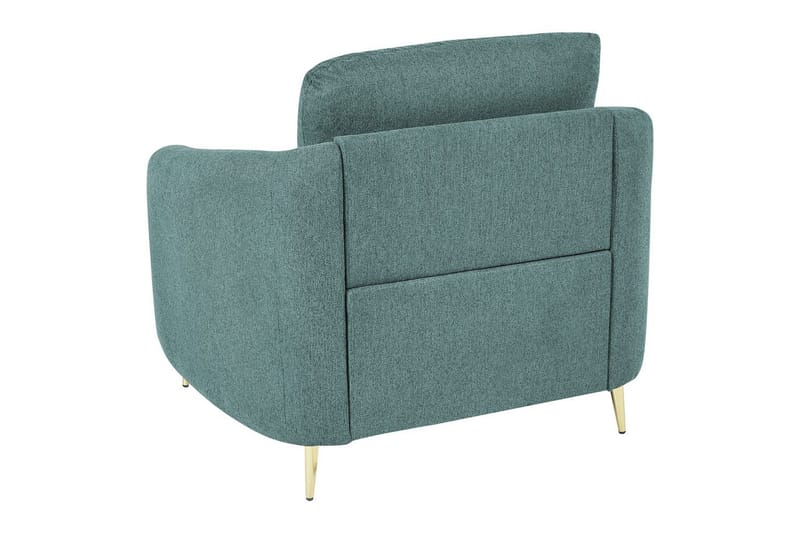 Fåtölj Trosa - Grönt, guld - Möbler - Stolar & fåtöljer - Fåtölj