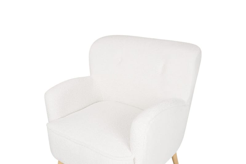 Fåtölj Tumba - Vit, Svart - Möbler - Stolar & fåtöljer - Fåtölj