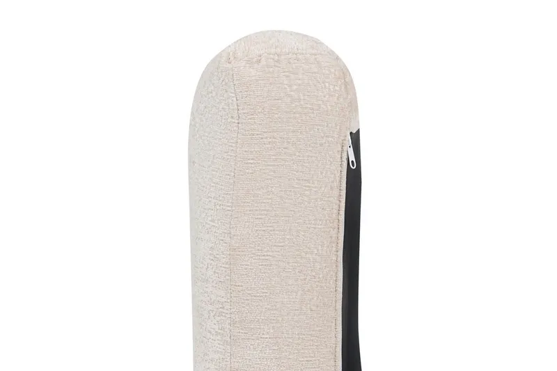 Fåtölj Tuve - Beige, ljust trä/Bouclé - Möbler - Stolar & fåtöljer - Fåtölj