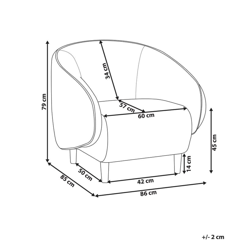 Fåtölj Umea - Grönt, ljust trä - Möbler - Stolar & fåtöljer - Fåtölj
