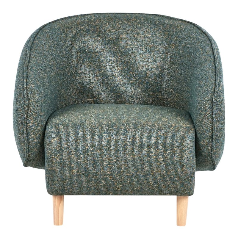 Fåtölj Umea - Grönt, ljust trä - Möbler - Stolar & fåtöljer - Fåtölj