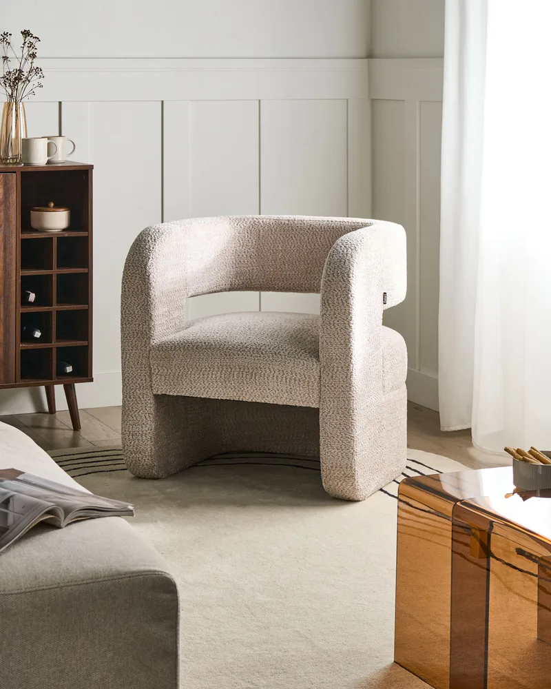 Fåtölj Vidsel - Beige - Möbler - Stolar & fåtöljer - Fåtölj