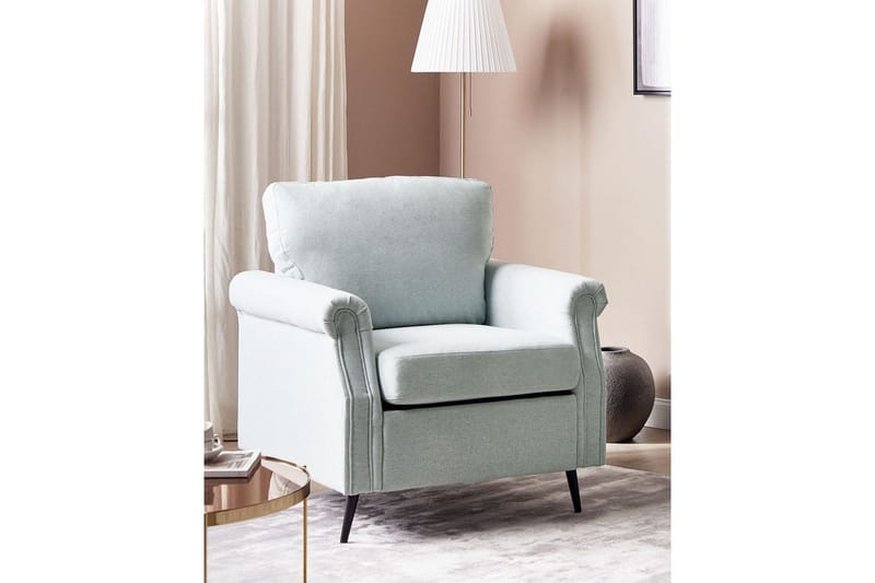 Fåtölj Vietas - Blå, Svart - Möbler - Stolar & fåtöljer - Fåtölj