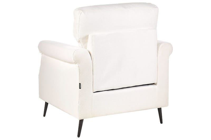 Fåtölj Vietas - Vit, ljust trä - Möbler - Stolar & fåtöljer - Fåtölj