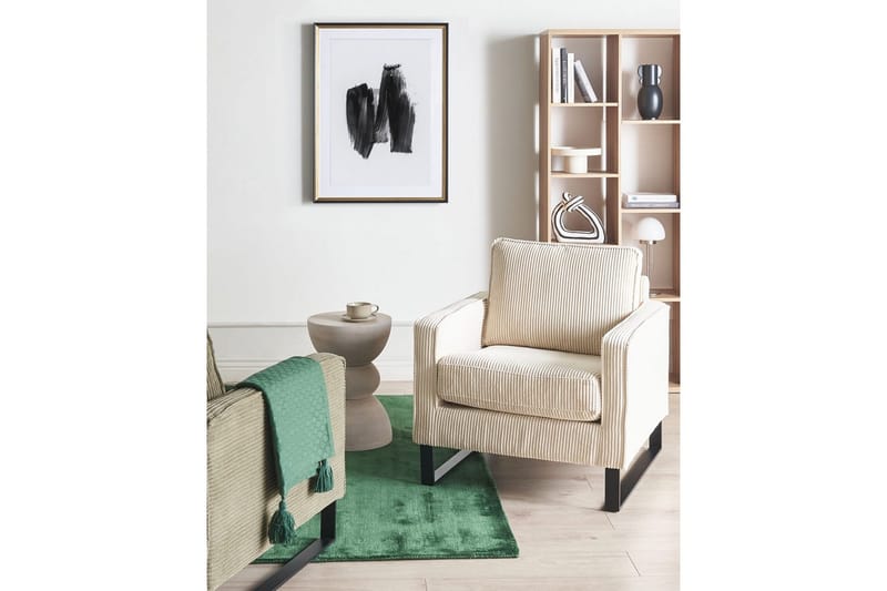 Fåtölj Vind - Grå, guld - Möbler - Stolar & fåtöljer - Fåtölj