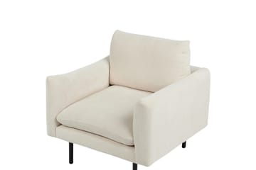 Fåtölj Vinterbro - Beige, svart/Polyester - Möbler - Stolar & fåtöljer - Fåtölj