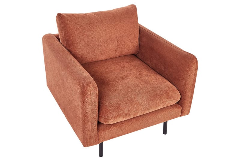 Fåtölj Vinterbro - Brun, Svart/Chenille - Möbler - Stolar & fåtöljer - Fåtölj