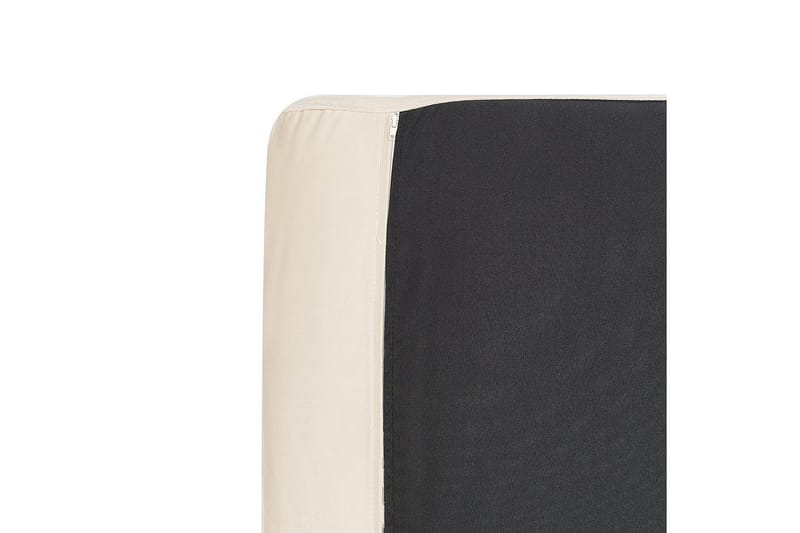 Fåtölj Vinterbro - Ljusbeige, svart/Sammet - Möbler - Stolar & fåtöljer - Fåtölj