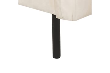 Fåtölj Vinterbro - Ljusbeige, svart/Sammet - Möbler - Stolar & fåtöljer - Fåtölj
