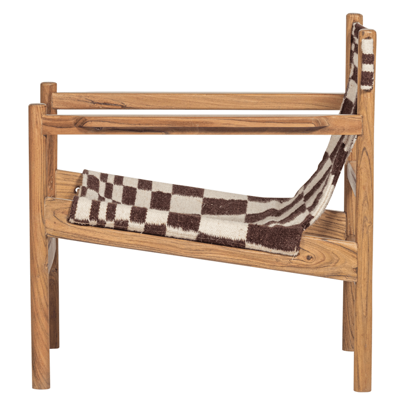 Fåtölj Zano - Brun - Möbler - Stolar & fåtöljer - Fåtölj