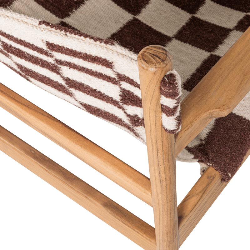 Fåtölj Zano - Brun - Möbler - Stolar & fåtöljer - Fåtölj