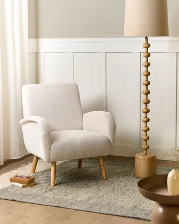 Fåtölj Plassen - Ljusbeige - Möbler - Stolar & fåtöljer - Fåtölj