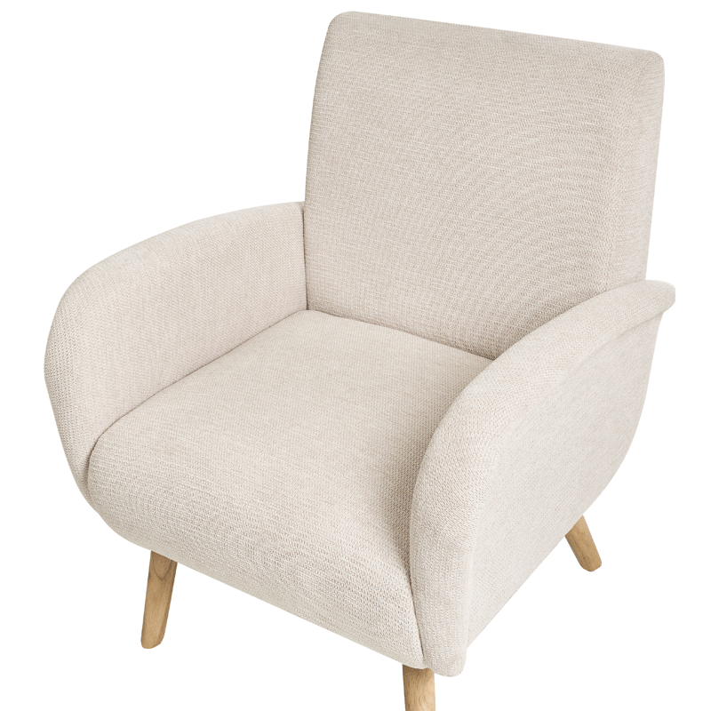 Fåtölj Plassen - Ljusbeige - Möbler - Stolar & fåtöljer - Fåtölj