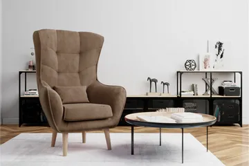 Arti Öronlappsfåtölj - Beige - Möbler - Stolar & fåtöljer - Fåtölj - Öronlappsfåtölj