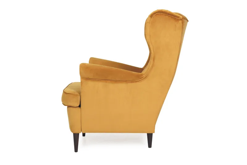 Harryda Öronlappsfåtölj - Gul - Möbler - Stolar & fåtöljer - Fåtölj - Öronlappsfåtölj