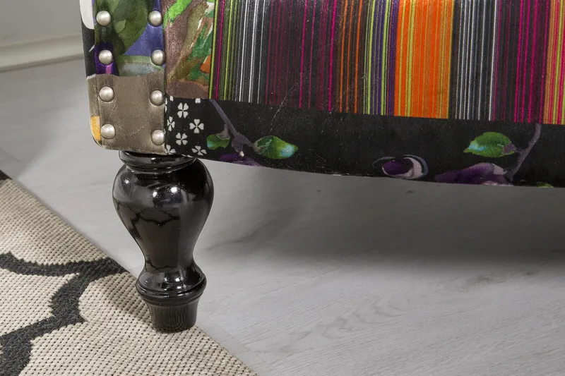 London Öronlappsfåtölj - Tyg mönstrat - Möbler - Stolar & fåtöljer - Fåtölj - Öronlappsfåtölj