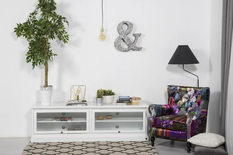 London Öronlappsfåtölj - Tyg mönstrat - Möbler - Stolar & fåtöljer - Fåtölj - Öronlappsfåtölj