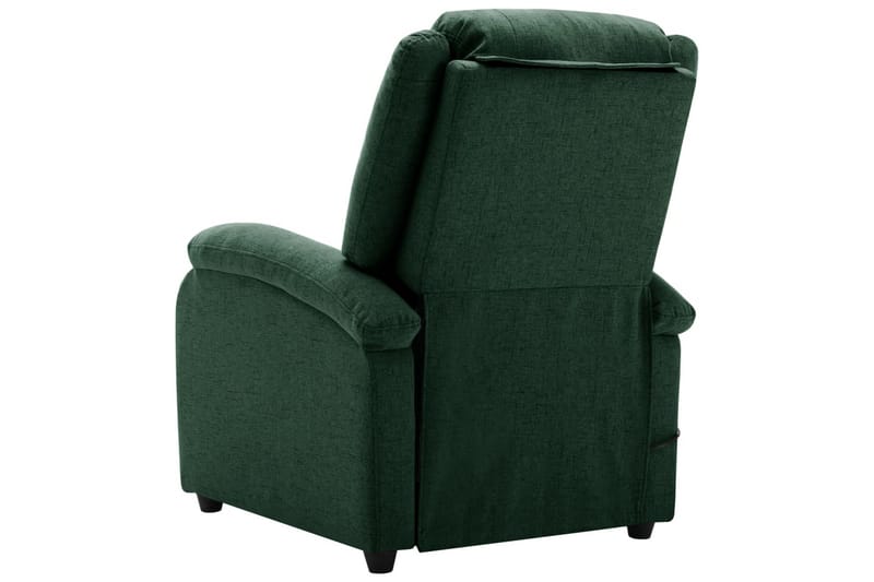 Öronlappsfåtölj recliner mörkgrön tyg - Mörkgrön - Möbler - Stolar & fåtöljer - Fåtölj - Öronlappsfåtölj