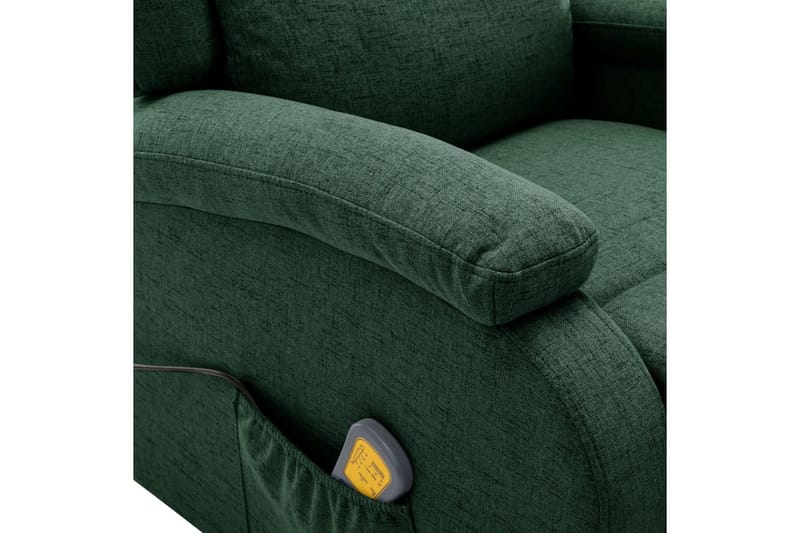 Öronlappsfåtölj recliner mörkgrön tyg - Mörkgrön - Möbler - Stolar & fåtöljer - Fåtölj - Öronlappsfåtölj