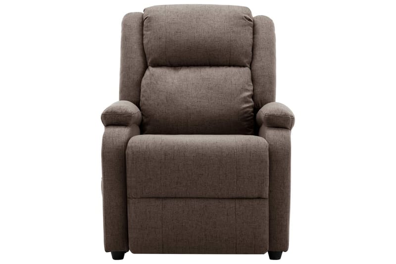 Öronlappsfåtölj recliner taupe tyg - Taupe - Möbler - Stolar & fåtöljer - Fåtölj - Biofåtölj & reclinerfåtölj