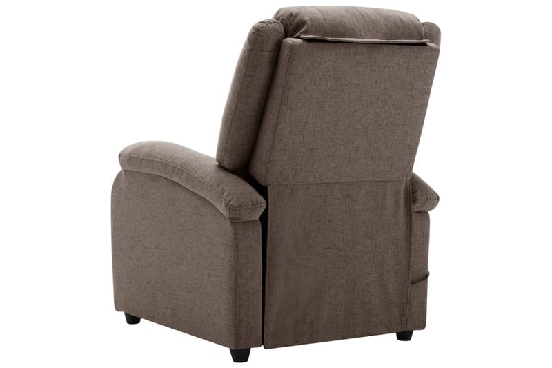 Öronlappsfåtölj recliner taupe tyg - Taupe - Möbler - Stolar & fåtöljer - Fåtölj - Biofåtölj & reclinerfåtölj