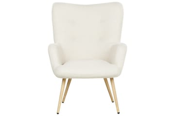 Öronlappsfåtölj Vejle - Beige, svart - Möbler - Stolar & fåtöljer - Fåtölj - Öronlappsfåtölj
