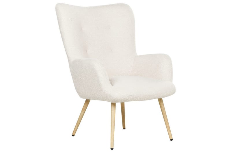 Öronlappsfåtölj Vejle - Beige, svart - Möbler - Stolar & fåtöljer - Fåtölj - Öronlappsfåtölj