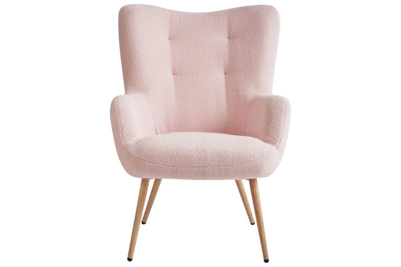 Öronlappsfåtölj Vejle - Beige, vit - Möbler - Stolar & fåtöljer - Fåtölj - Öronlappsfåtölj