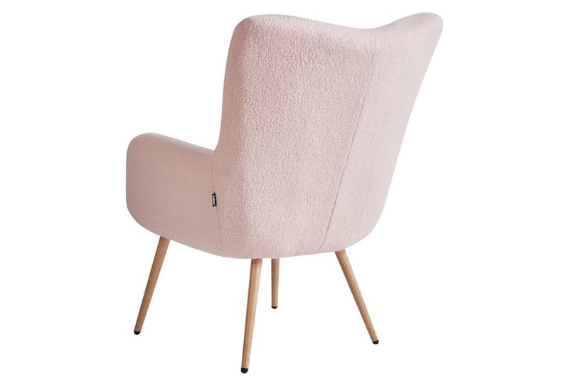 Öronlappsfåtölj Vejle - Beige, vit - Möbler - Stolar & fåtöljer - Fåtölj - Öronlappsfåtölj