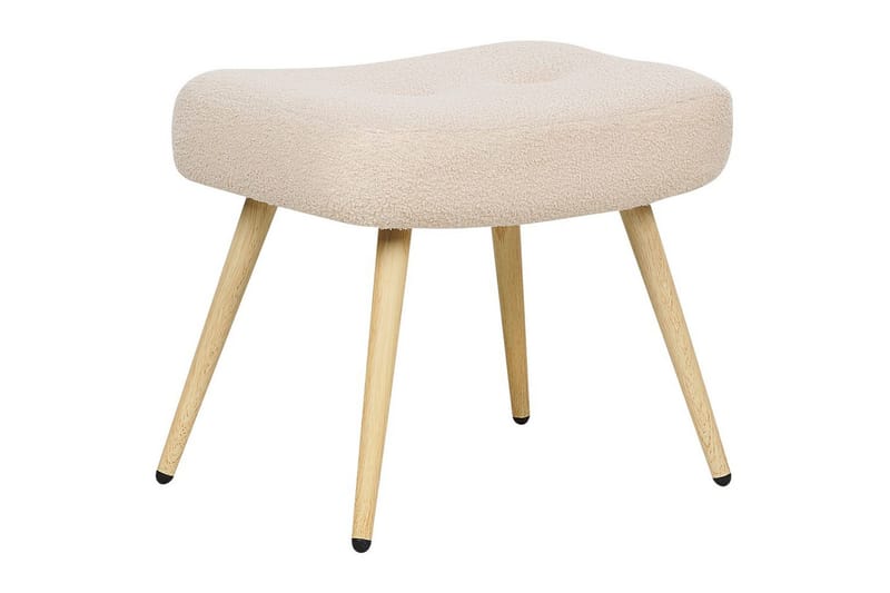 Öronlappsfåtölj Vejle - Rosa, mörkt trä - Möbler - Stolar & fåtöljer - Fåtölj - Öronlappsfåtölj