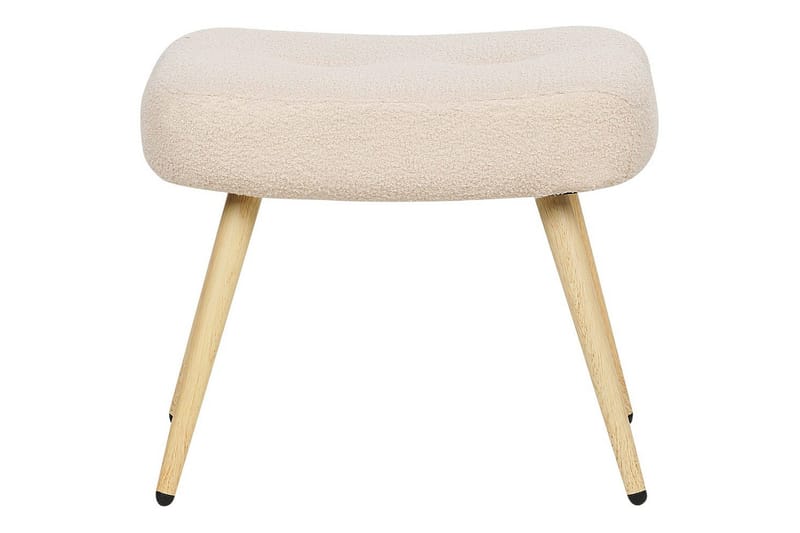 Öronlappsfåtölj Vejle - Rosa, mörkt trä - Möbler - Stolar & fåtöljer - Fåtölj - Öronlappsfåtölj