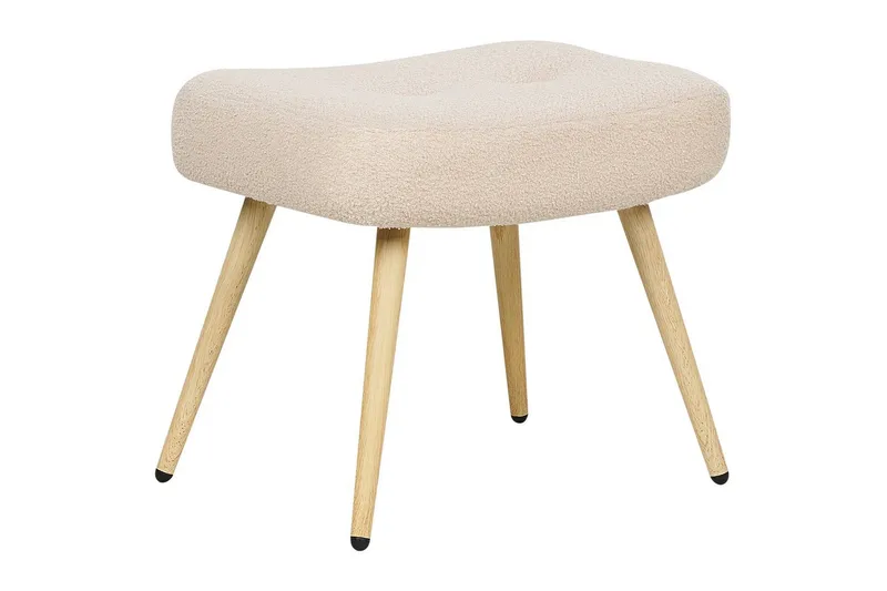 Öronlappsfåtölj Vejle - Rosa, mörkt trä - Möbler - Stolar & fåtöljer - Fåtölj - Öronlappsfåtölj