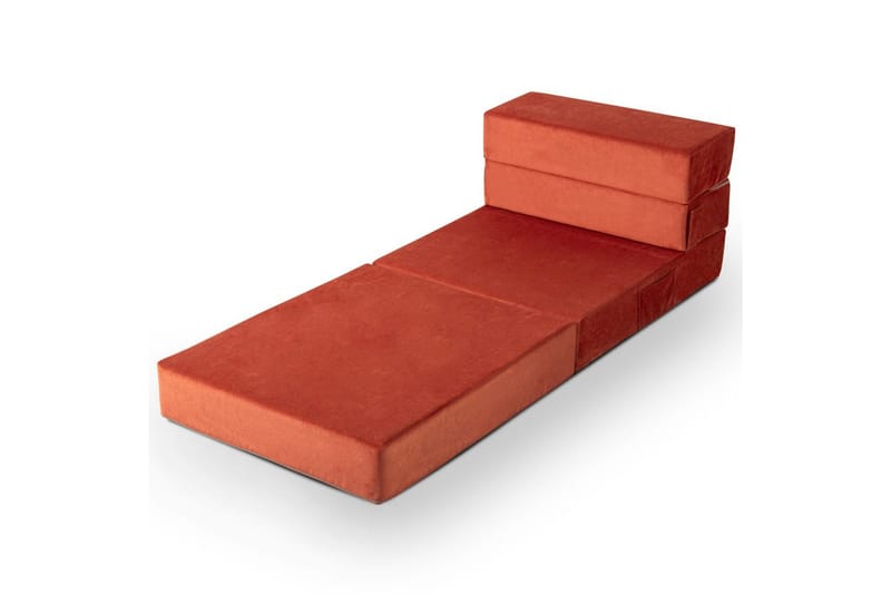 1-sits bäddsoffa Maroubridge Apelsin - Apelsin - Möbler - Stolar & fåtöljer - Fåtölj - Bäddfåtölj