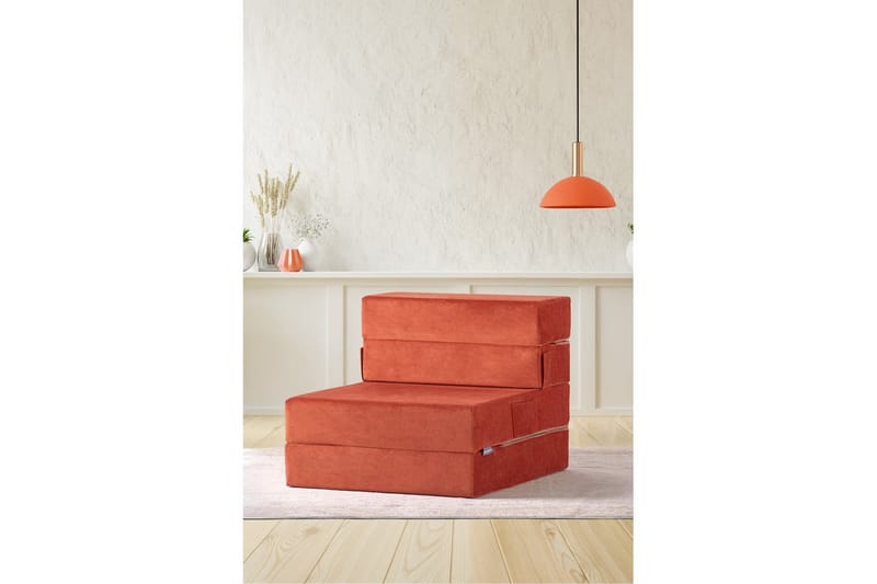 1-sits bäddsoffa Maroubridge Apelsin - Apelsin - Möbler - Stolar & fåtöljer - Fåtölj - Bäddfåtölj