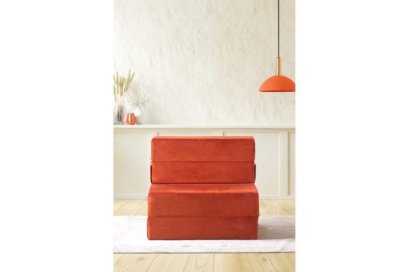 1-sits bäddsoffa Maroubridge Apelsin - Apelsin - Möbler - Stolar & fåtöljer - Fåtölj - Bäddfåtölj