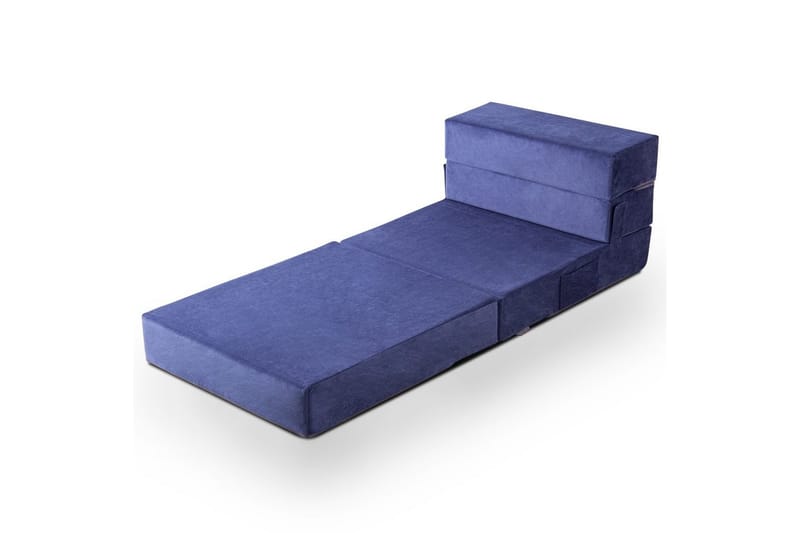 1-sits bäddsoffa Maroubridge Blå - Blå - Möbler - Stolar & fåtöljer - Fåtölj - Bäddfåtölj