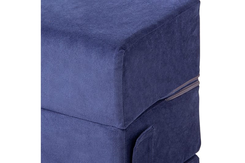 1-sits bäddsoffa Maroubridge Blå - Blå - Möbler - Stolar & fåtöljer - Fåtölj - Bäddfåtölj