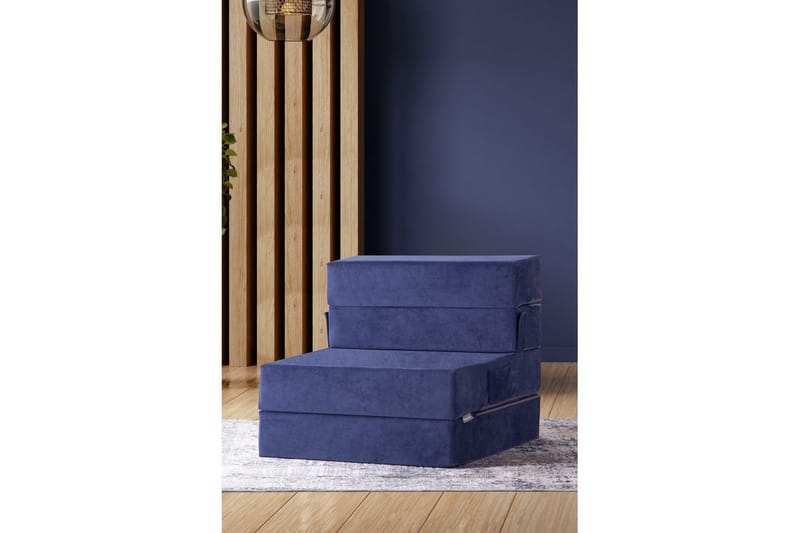 1-sits bäddsoffa Maroubridge Blå - Blå - Möbler - Stolar & fåtöljer - Fåtölj - Bäddfåtölj
