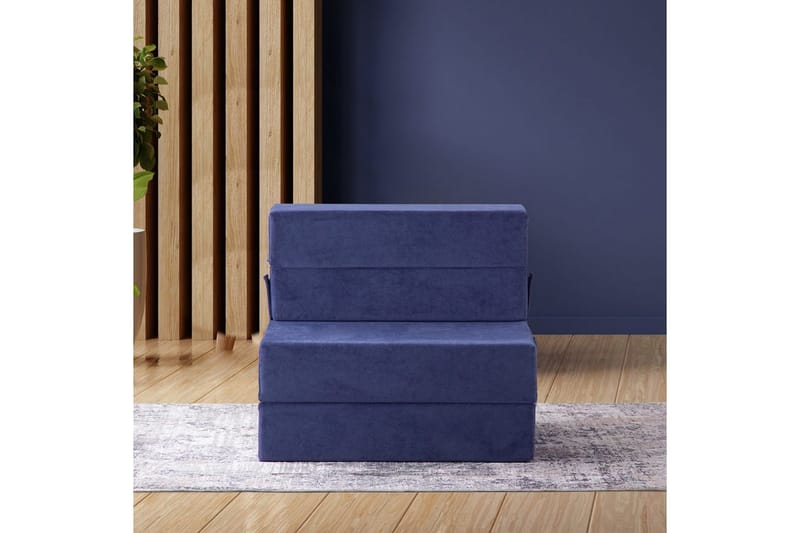 1-sits bäddsoffa Maroubridge Blå - Blå - Möbler - Stolar & fåtöljer - Fåtölj - Bäddfåtölj