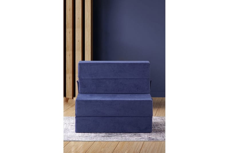 1-sits bäddsoffa Maroubridge Blå - Blå - Möbler - Stolar & fåtöljer - Fåtölj - Bäddfåtölj