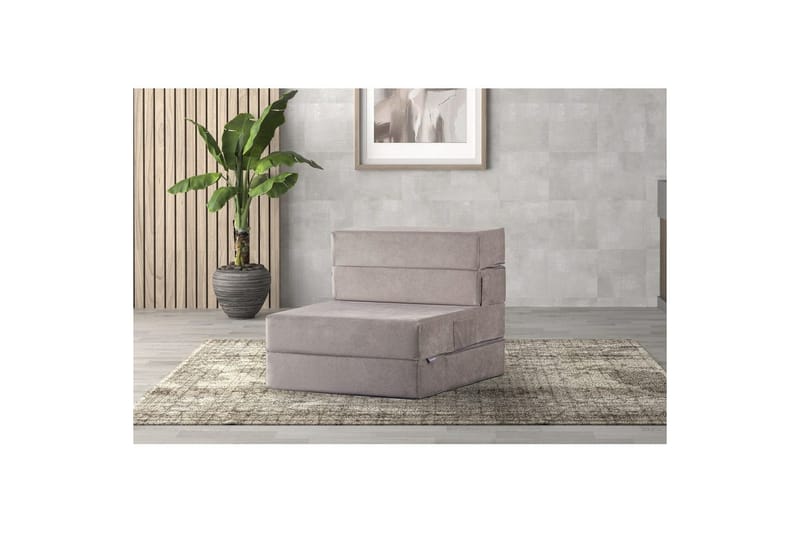 1-sits bäddsoffa Maroubridge Ljusgrå - Ljusgr å - Möbler - Stolar & fåtöljer - Fåtölj - Bäddfåtölj