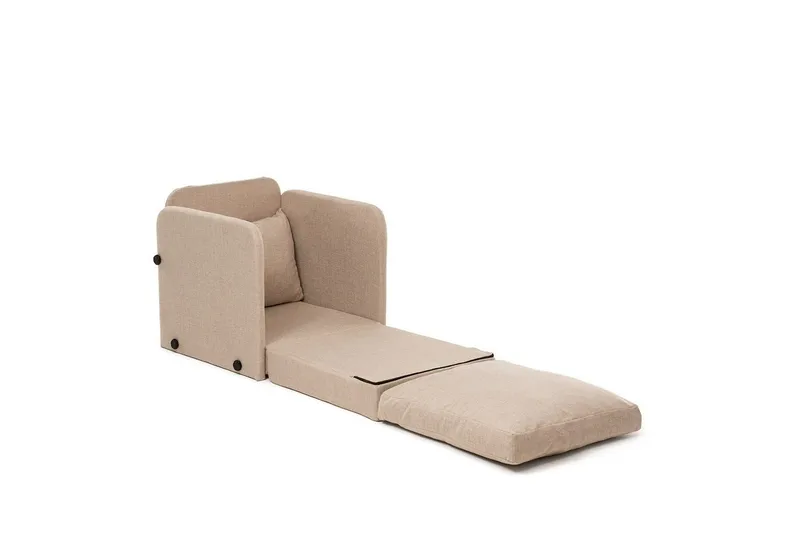 1-sits bäddsoffa Rubby Beige - Beige - Möbler - Stolar & fåtöljer - Fåtölj - Bäddfåtölj