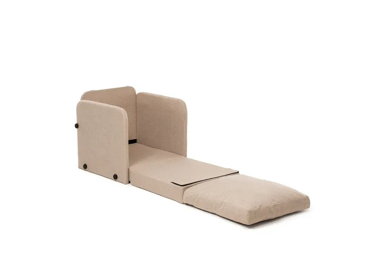 1-sits bäddsoffa Rubby Beige - Beige - Möbler - Stolar & fåtöljer - Fåtölj - Bäddfåtölj