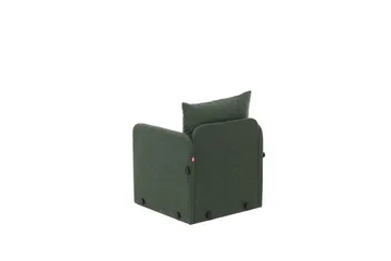 1-sits bäddsoffa Rubby Grön - Grön - Möbler - Stolar & fåtöljer - Fåtölj - Bäddfåtölj