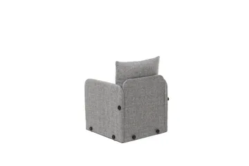 1-sits bäddsoffa Rubby Ljusgrå - Ljusgrå - Möbler - Stolar & fåtöljer - Fåtölj - Bäddfåtölj
