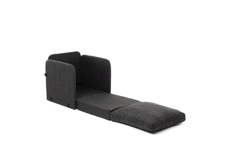 1-sits bäddsoffa Rubby Mörkgrå - Mörkgrå - Möbler - Stolar & fåtöljer - Fåtölj - Bäddfåtölj