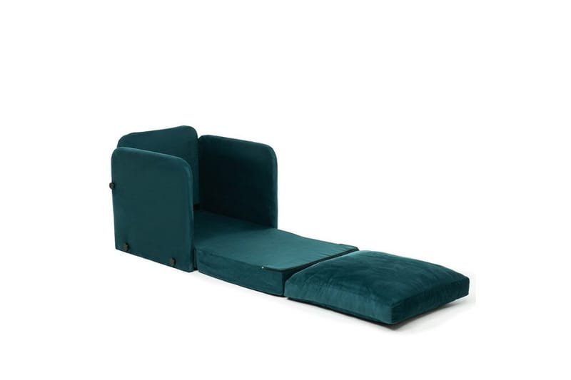1-sits bäddsoffa Rubby Petrolgrön - Petrolgrön - Möbler - Stolar & fåtöljer - Fåtölj - Bäddfåtölj